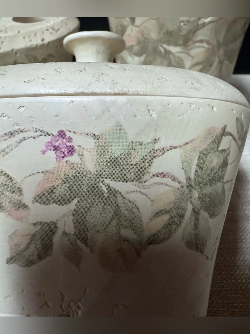 Croscill Ivy 3 pc Bath Accessory Set